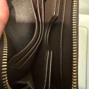 Michael Kors Brown Leather Wallet